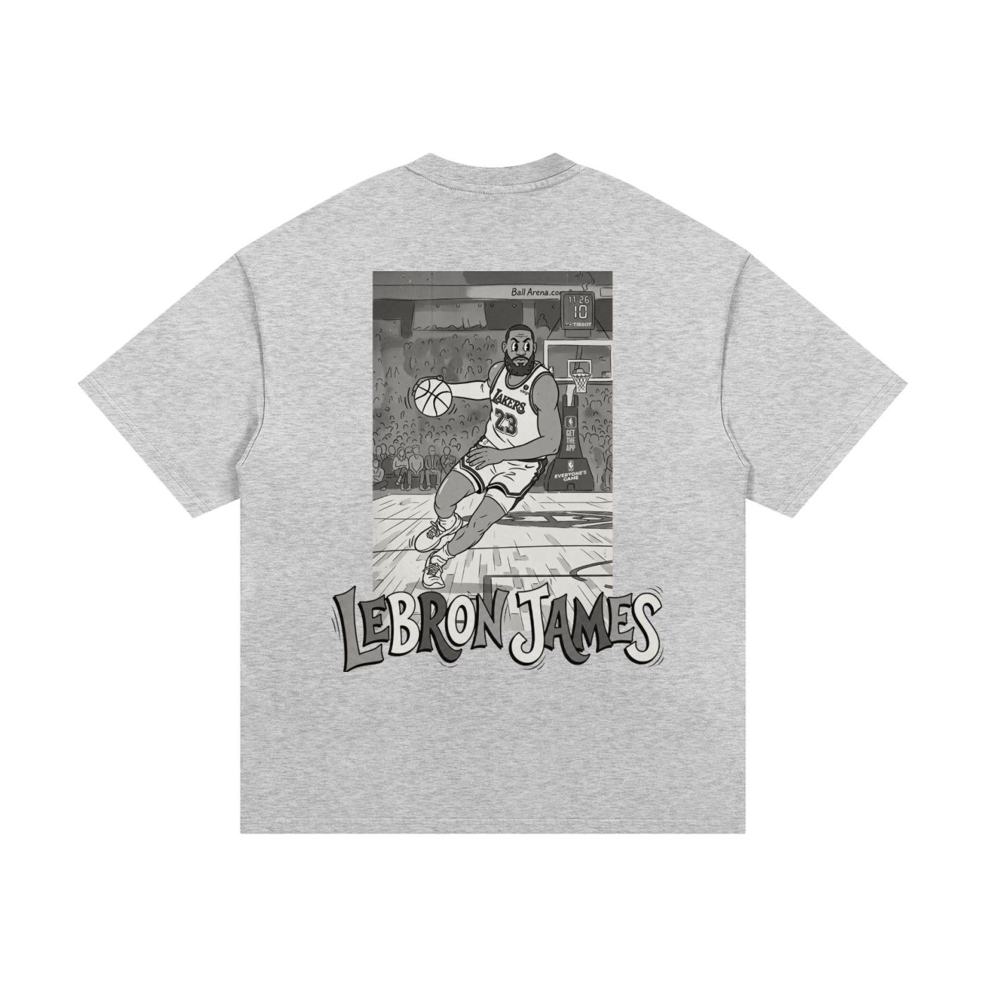 Lebron James Oversized Heavyweight Cotton T-Shirt