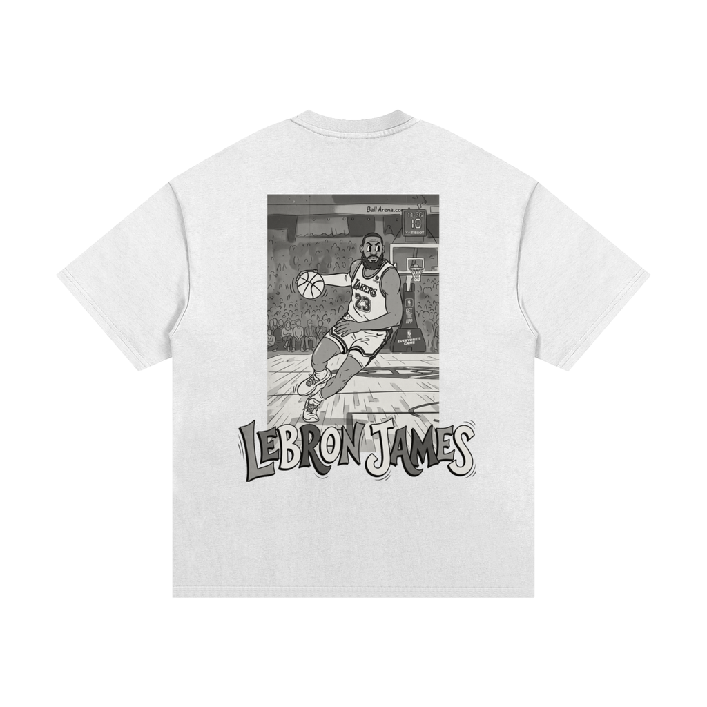 Lebron James Oversized Heavyweight Cotton T-Shirt