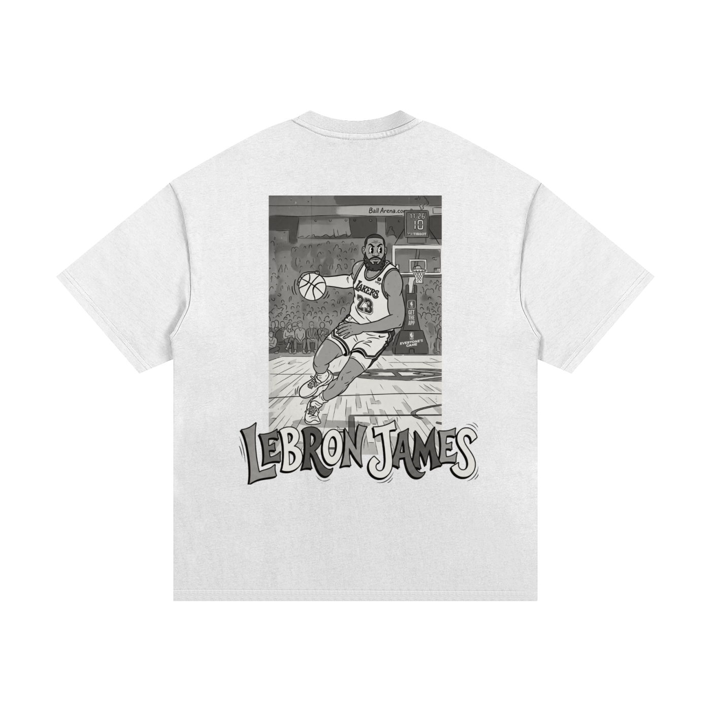 Lebron James Oversized Heavyweight Cotton T-Shirt