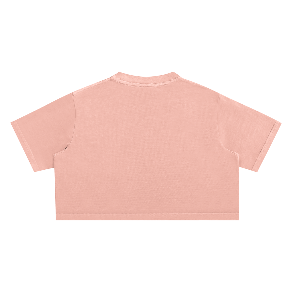 Graphic Washed Crop Top