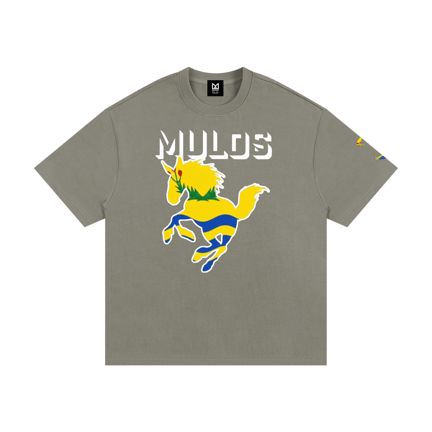 Mulos (シティフラッグ) ヘビーウェイト 330g コットンTシャツ
