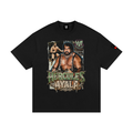 Camiseta DMD Diamond tributo a Hércules Ayala, algodón pesado, vista frontal