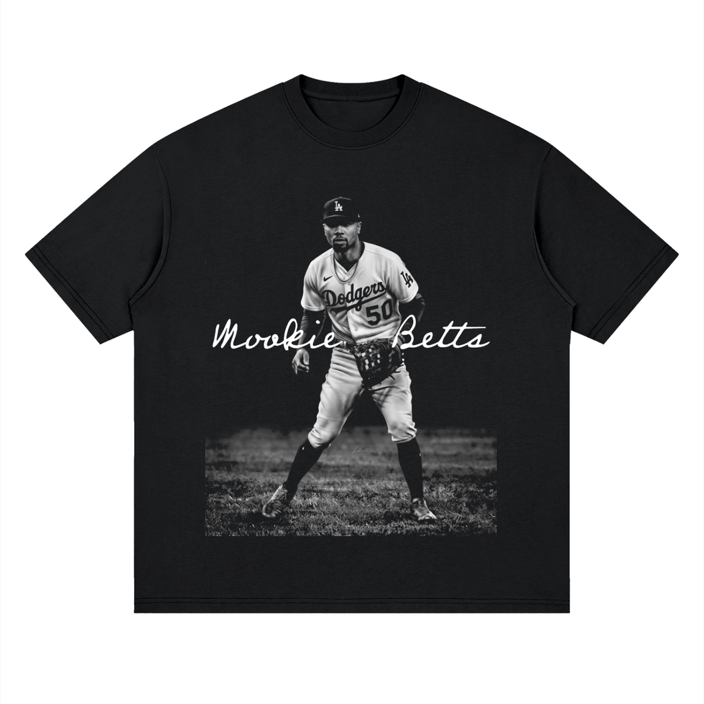 Camiseta DMD Diamond Betts streetwear drop shoulder, vista trasera