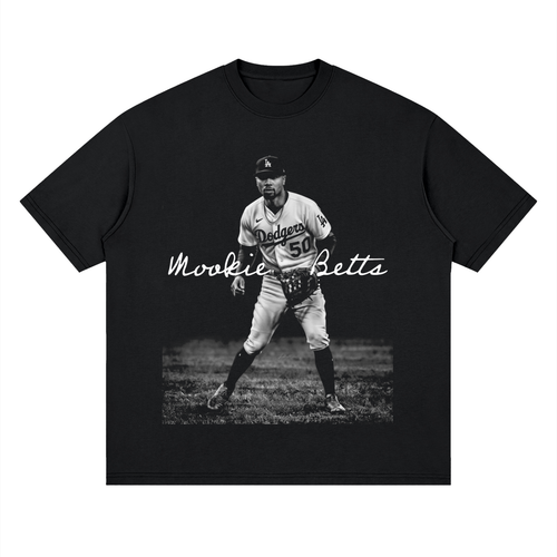 Camiseta DMD Diamond Betts streetwear drop shoulder, vista trasera