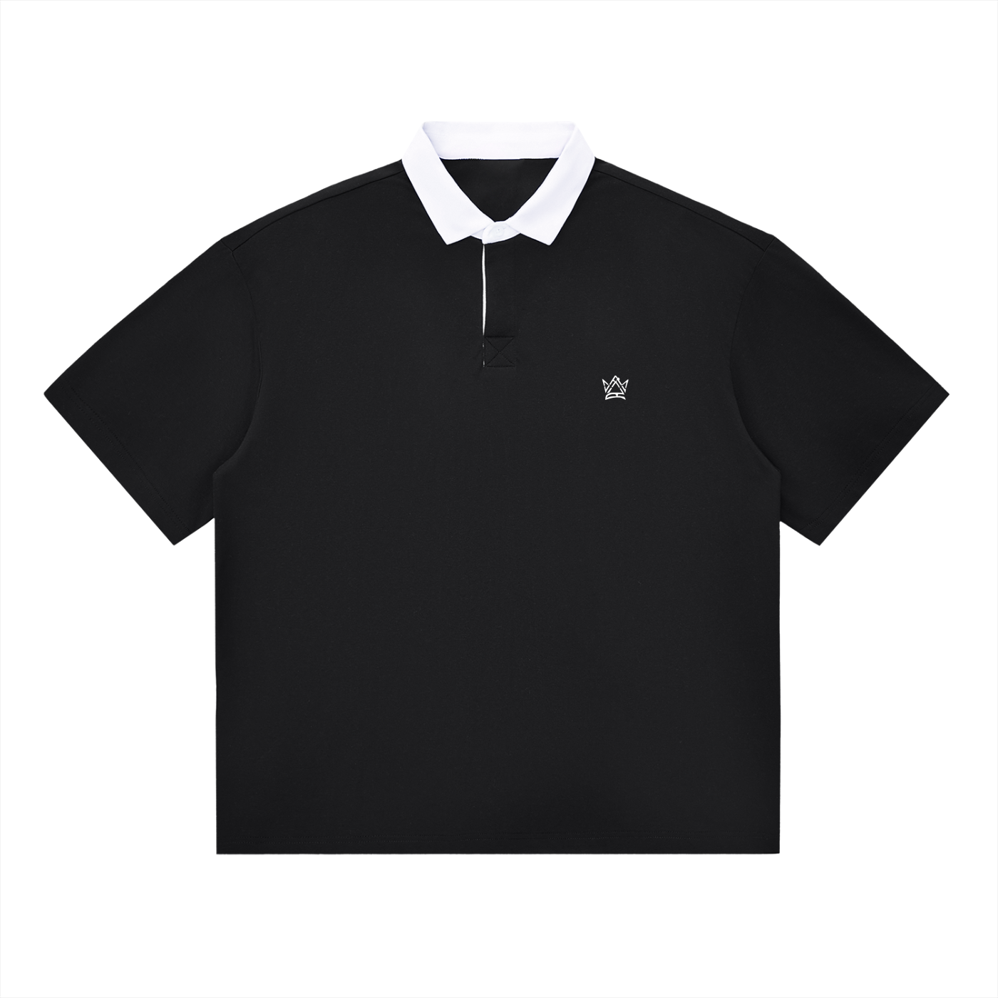 Diamond Contrast Polo Shirt