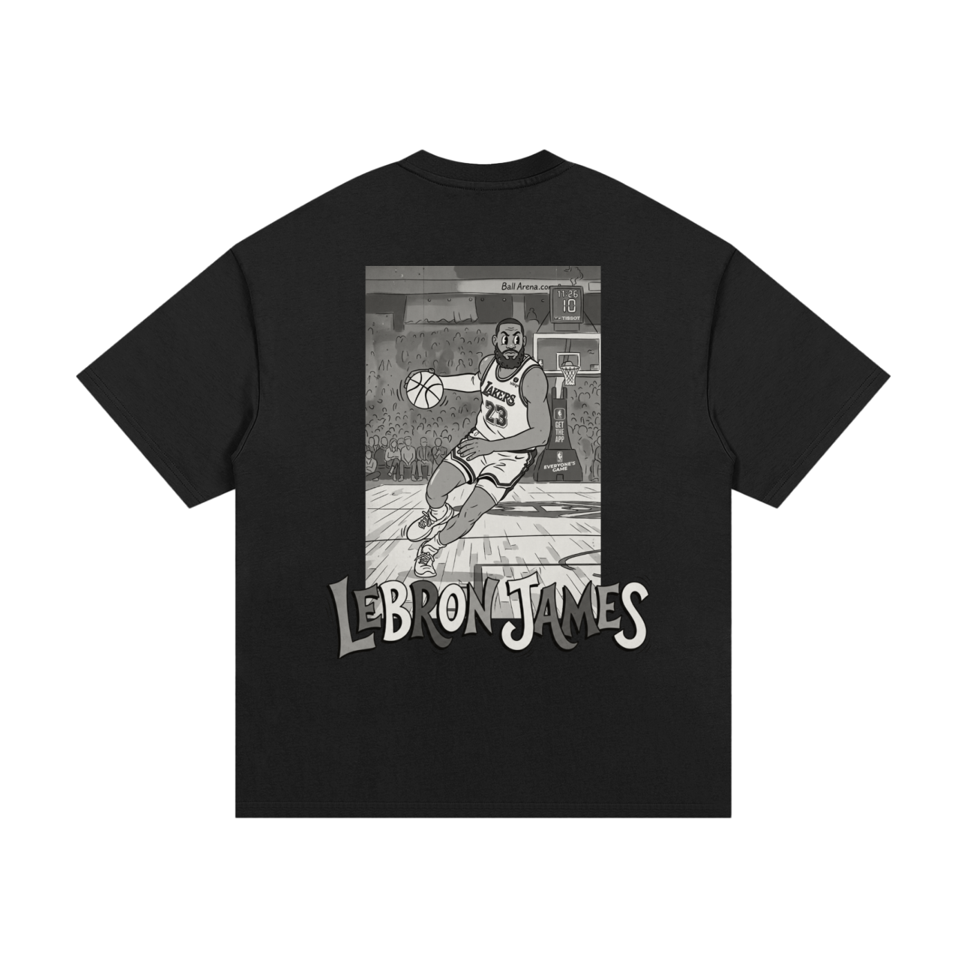 Lebron James Oversized Heavyweight Cotton T-Shirt