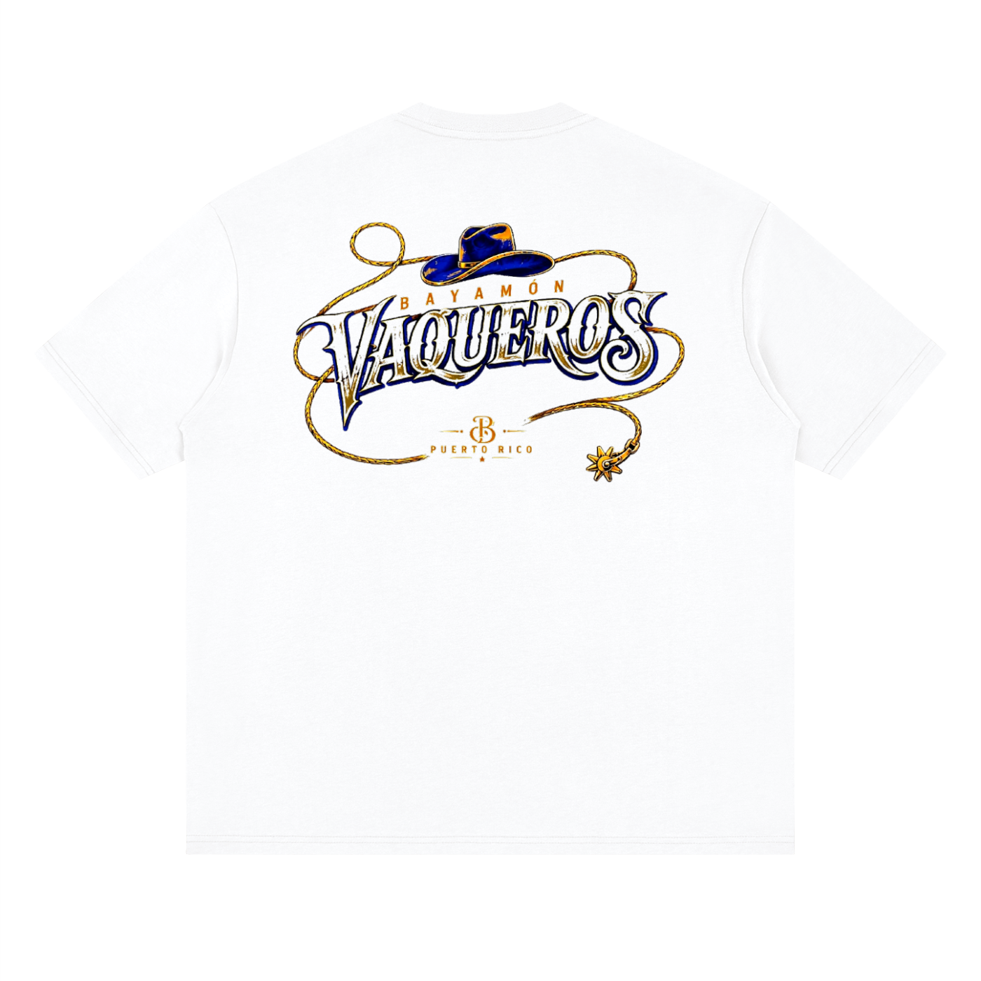 Vaqueros de Bayamón Streetwear Loose Drop Shoulder T-Shirt