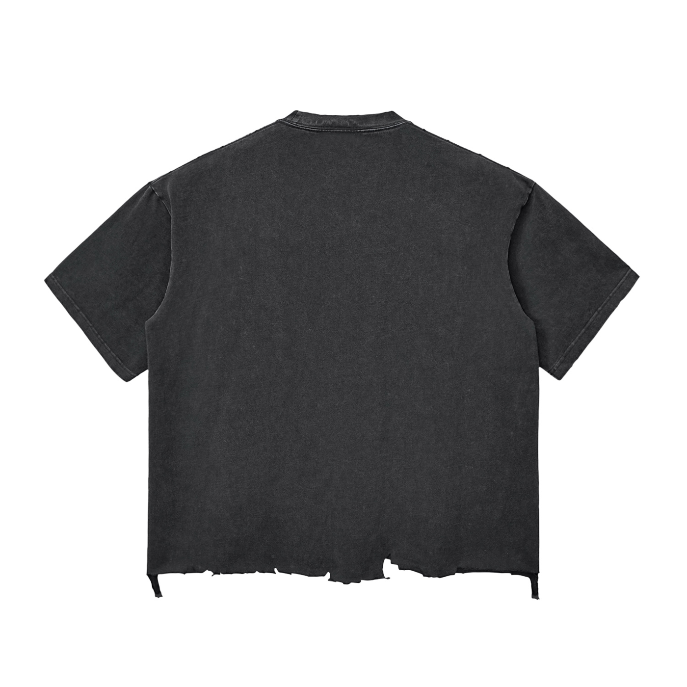 ダイヤモンドスノーウォッシュ切りっぱなしヘム ボクシーTシャツ