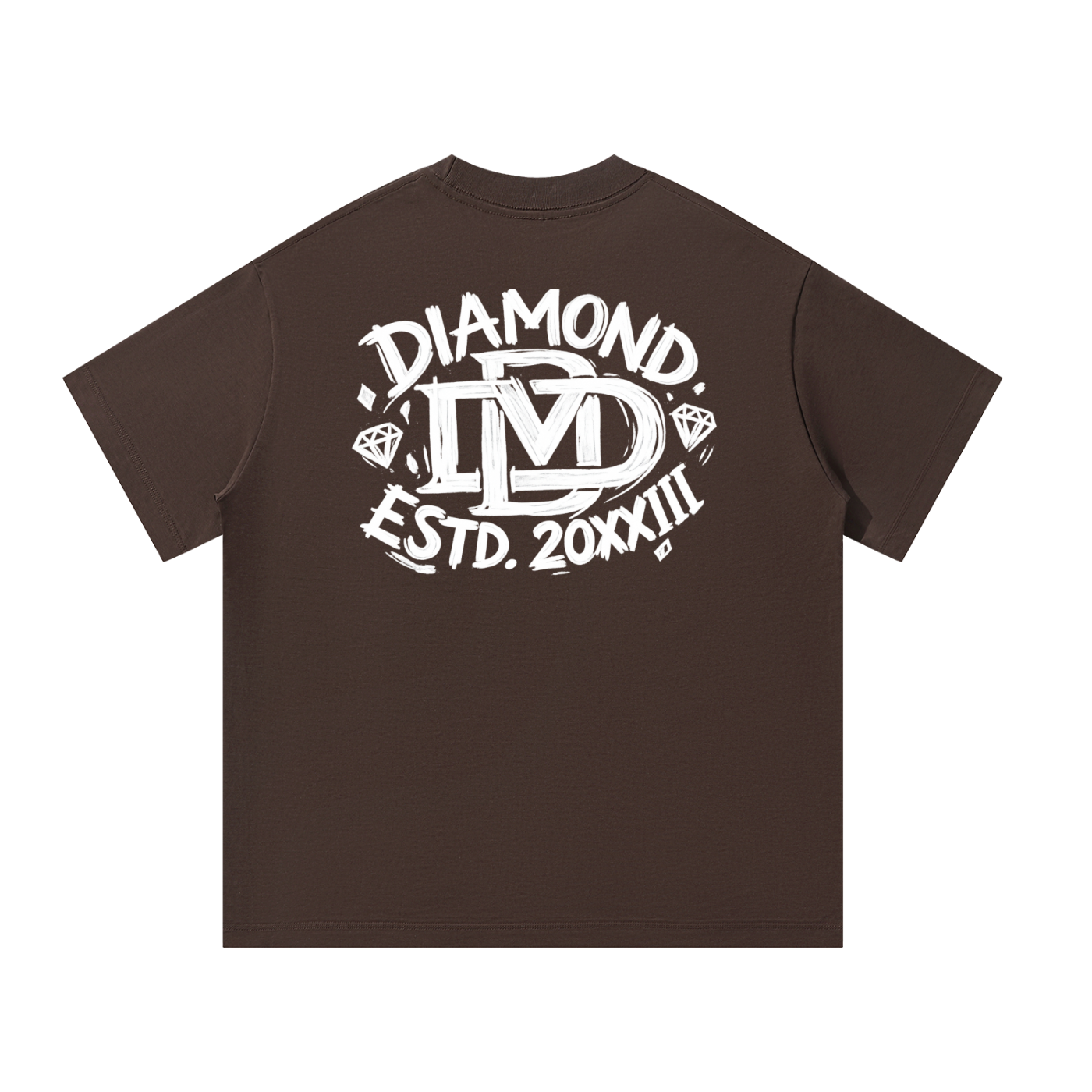 Unisex Diamond Oversized T-Shirt