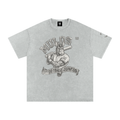 Mulos「J」ルーズ250gコットンTシャツ