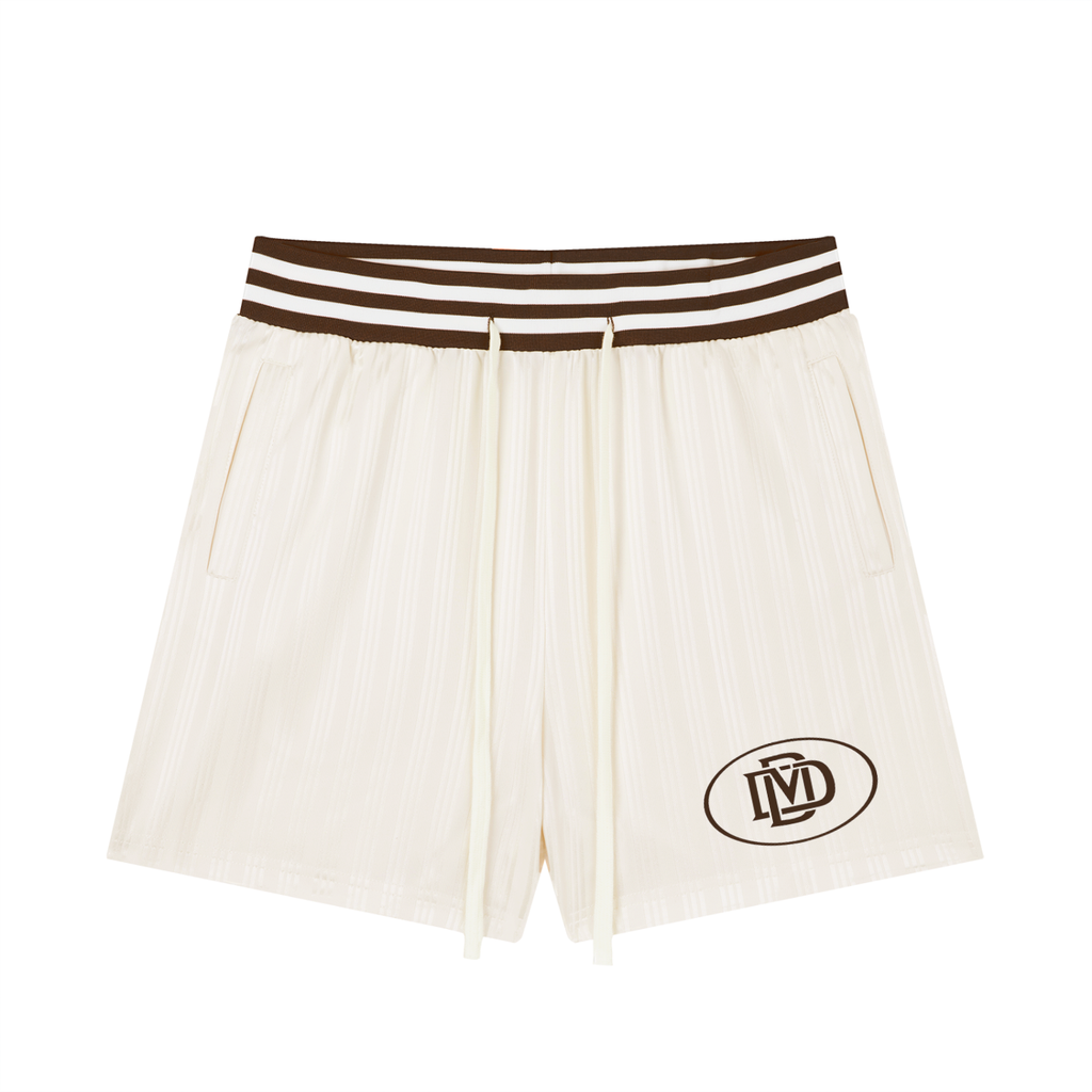 Diamond Unisex Striped Drawstring Shorts