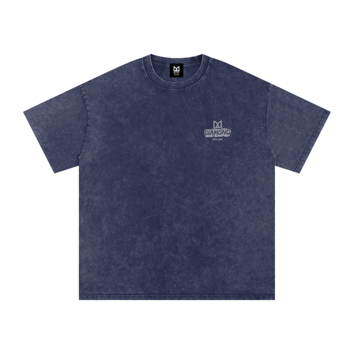 ウォッシュド オーバーサイズ コットン Tシャツ「ハイラム・ビソーン」