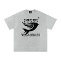 Peces Voladores Washed Oversized Cotton T-Shirt