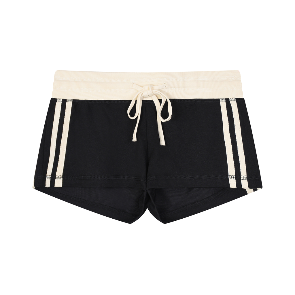 Contrast Stripe Track Shorts