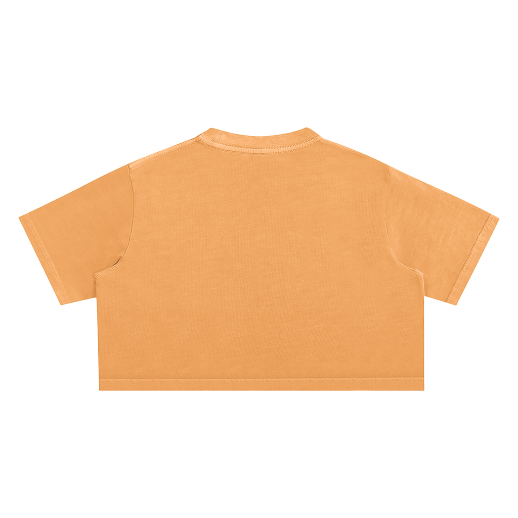 Graphic Washed Crop Top