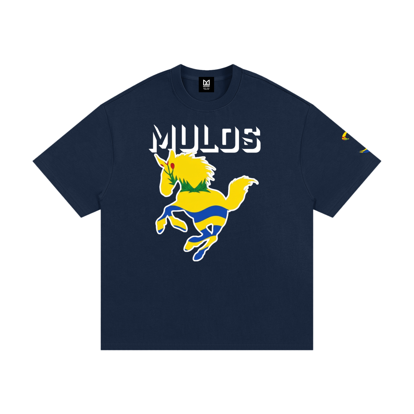Mulos (シティフラッグ) ヘビーウェイト 330g コットンTシャツ