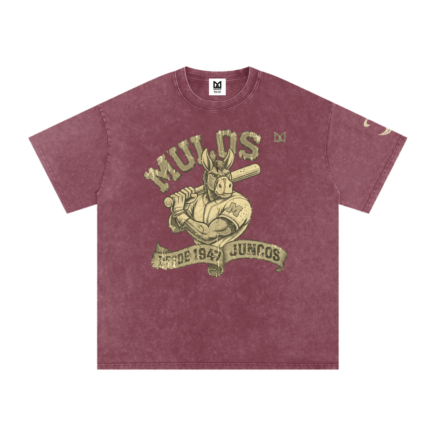 Mulos 「J」ルーズ 250g コットンTシャツ