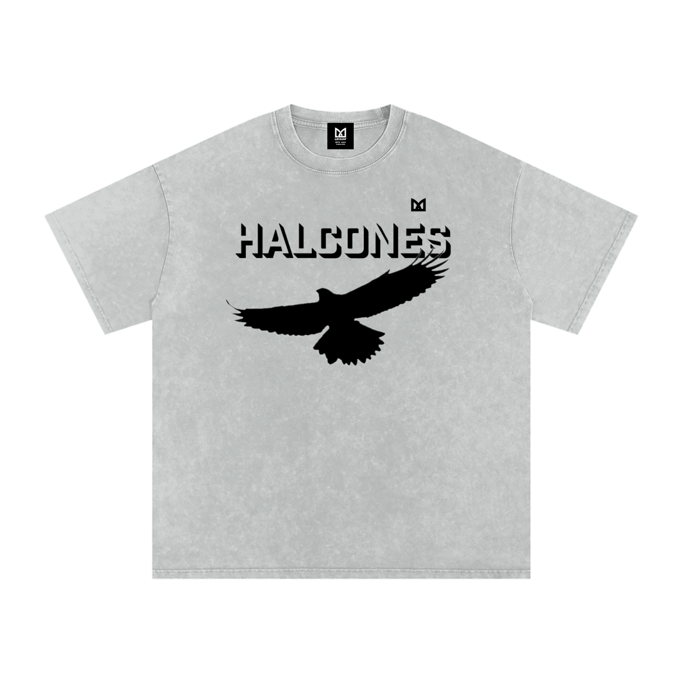 Halcones Washed Oversized Cotton T-Shirt