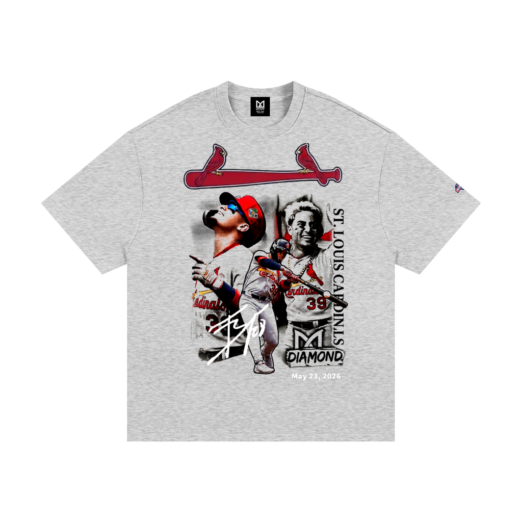 DMD Diamond Heavyweight Cotton T-Shirt crafted from 330g 100% cotton, offers durability and a structured fit