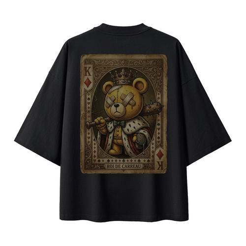 Diamond King Oversized Drop Shoulder Tee 250g 100% Cotton