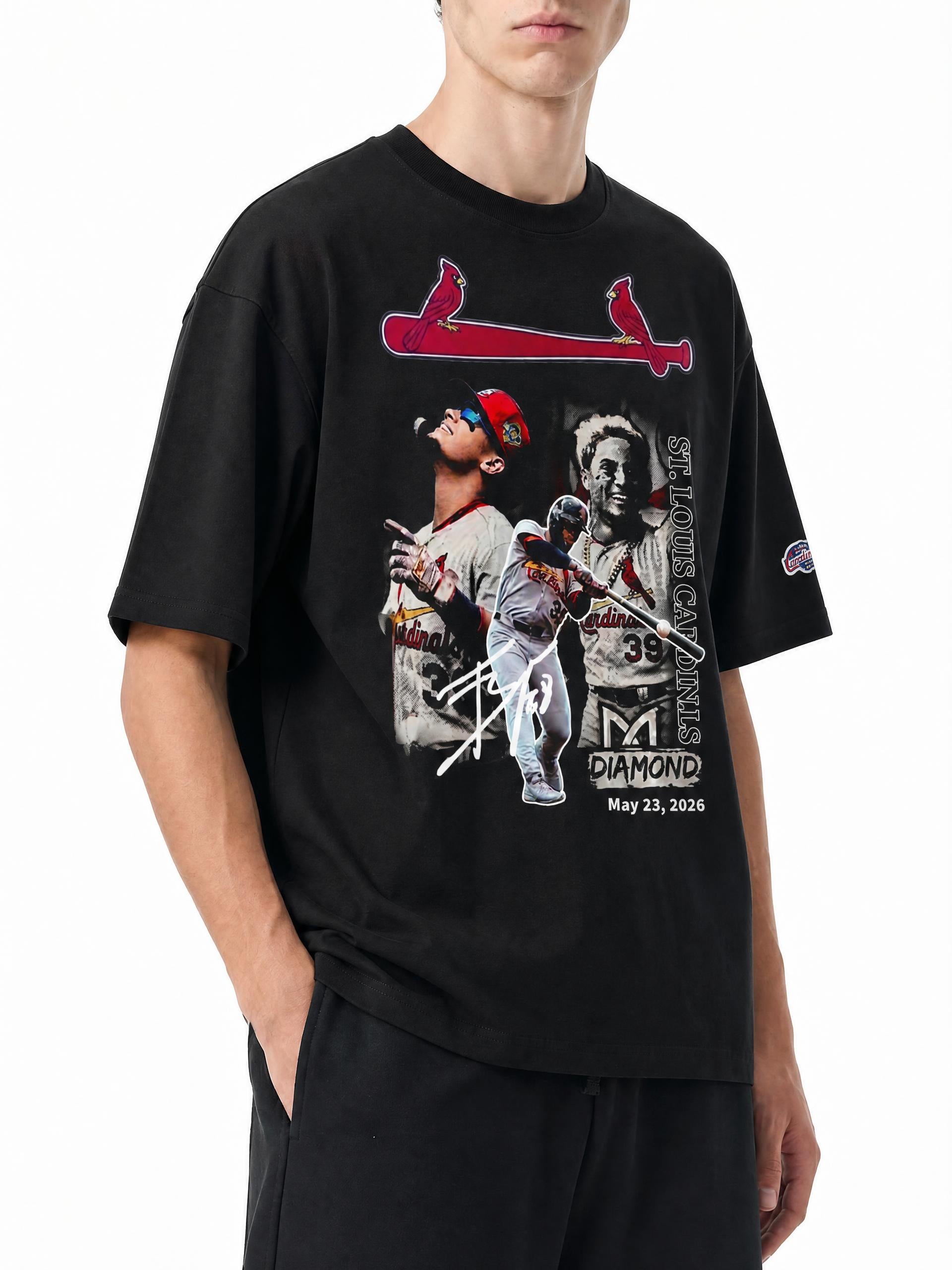 Camiseta DMD Diamond Bryan Torres Debut Day 330g, negro, vista trasera