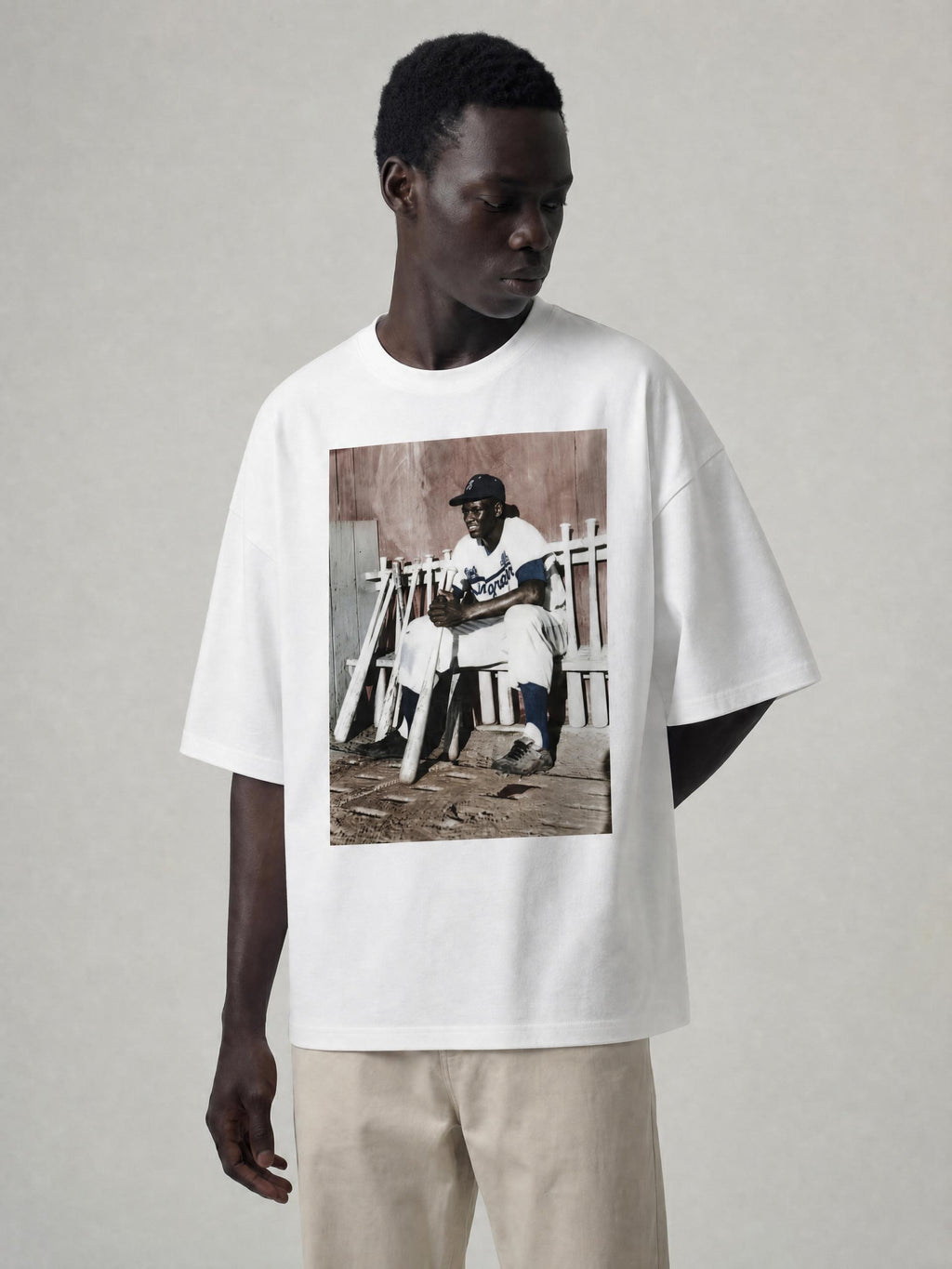 Roberto Clemente 330g Heavyweight Cotton T-Shirt