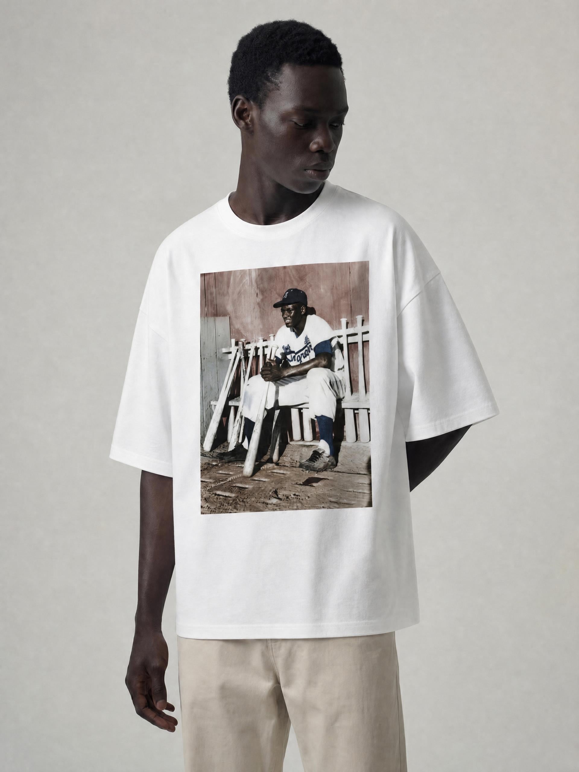 Roberto Clemente 330g Heavyweight Cotton T-Shirt
