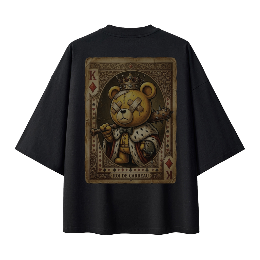 Diamond King 250g オーバーサイズ ドロップショルダー Tシャツ