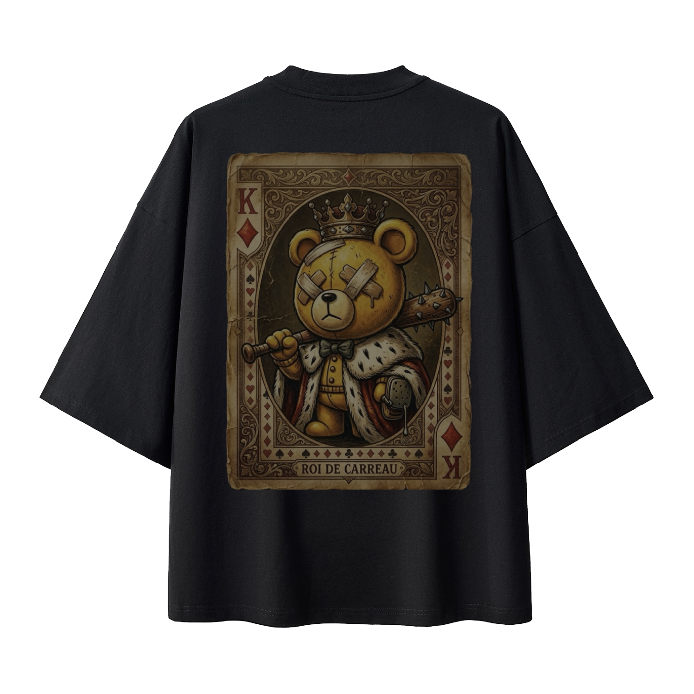 Diamond King 250g オーバーサイズ ドロップショルダー Tシャツ