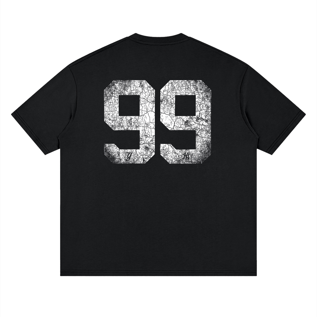 Camiseta DMD Diamond streetwear drop shoulder, vista de perfil
