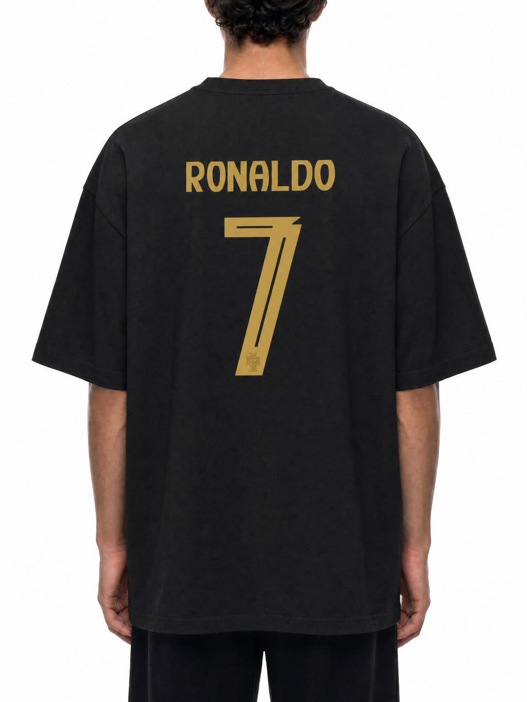 Cristiano Ronaldo Oversized Heavyweight Cotton T-Shirt