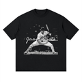Camiseta DMD Diamond tributo a Juan Soto, streetwear oversized, vista frontal