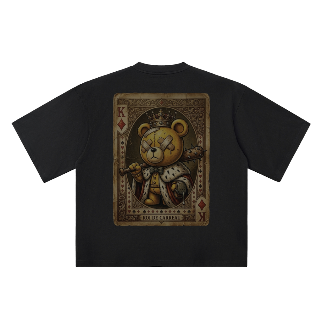 Diamond King 250g オーバーサイズ ドロップショルダー Tシャツ