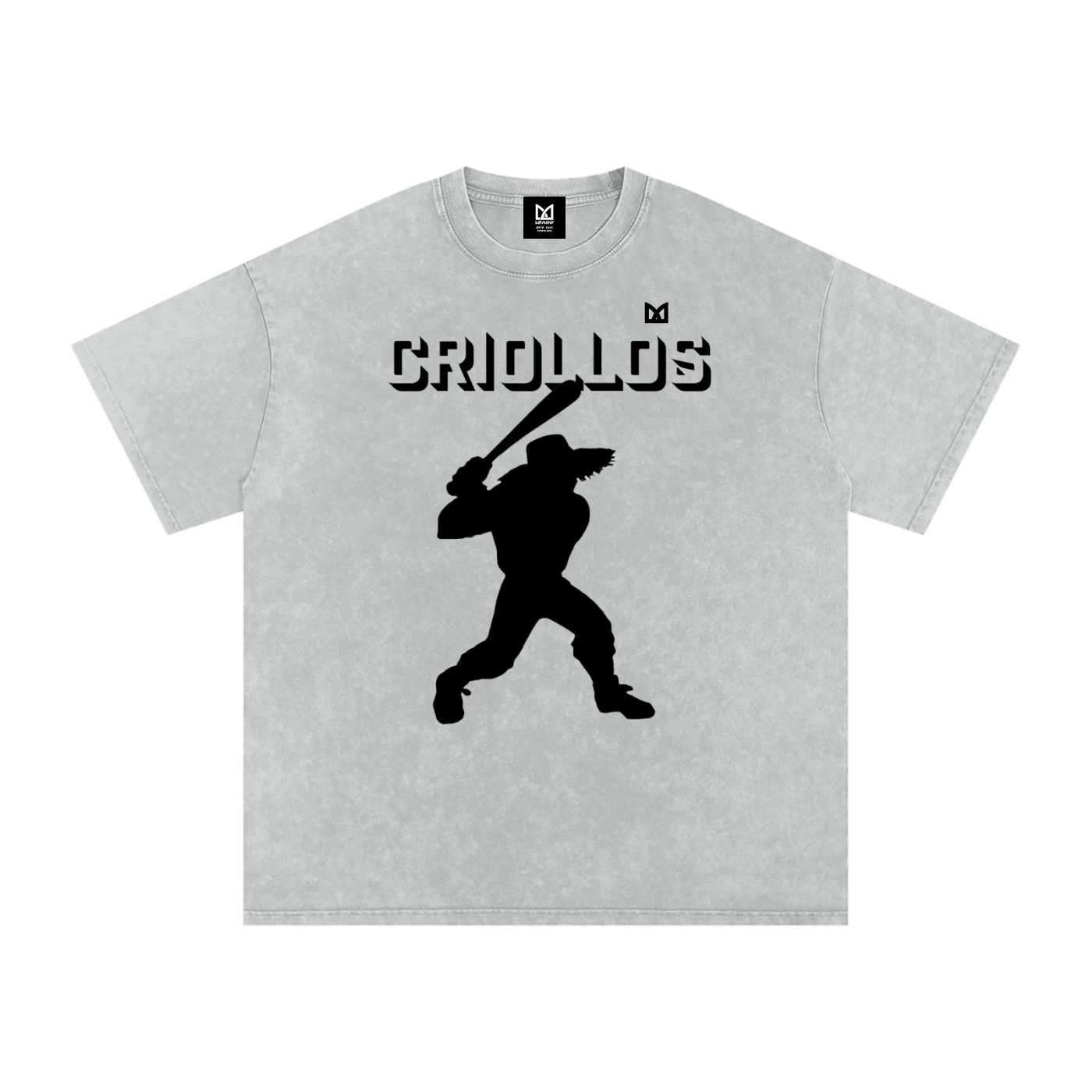 Criollos Washed Oversized Cotton T-Shirt