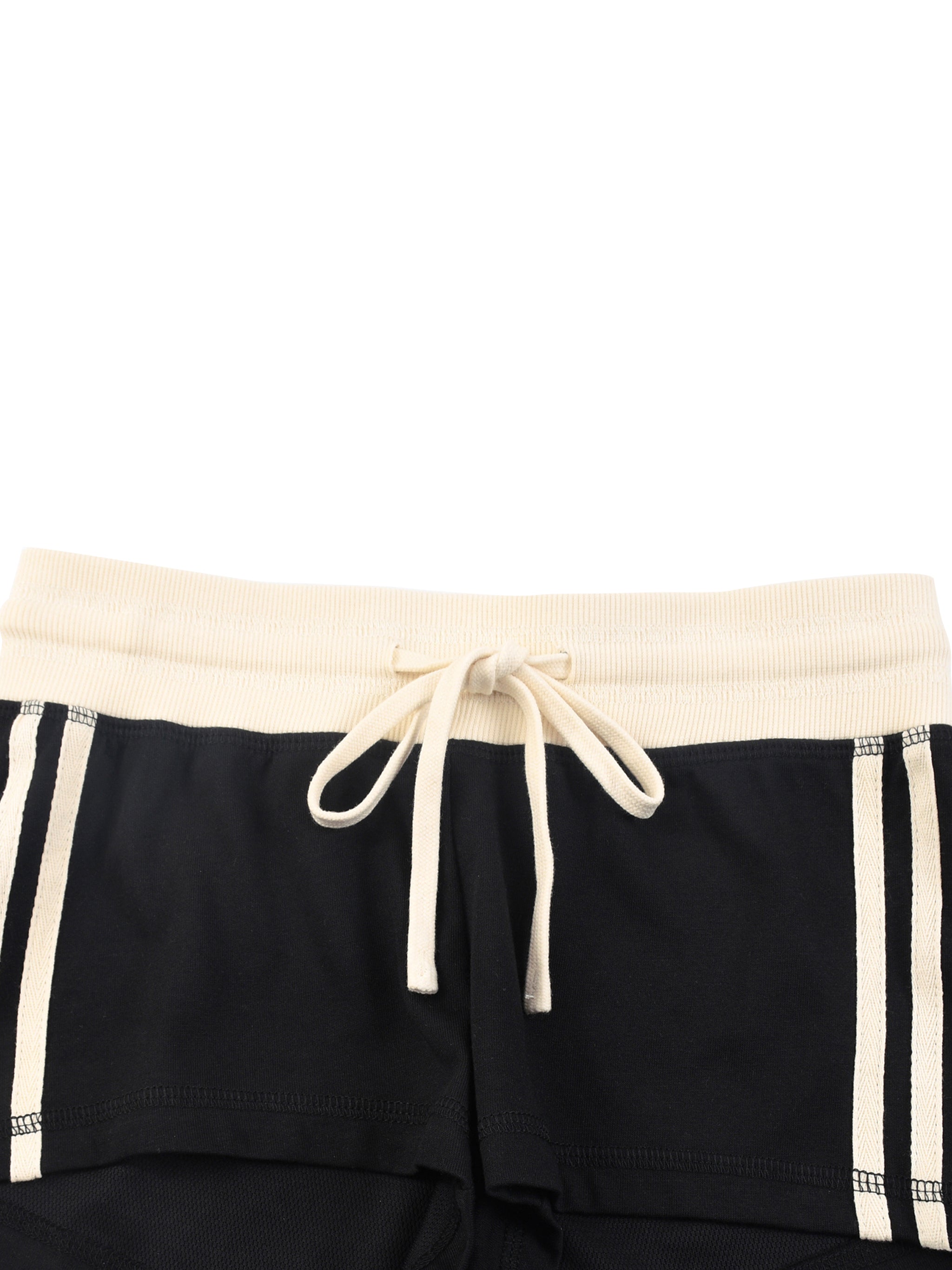 Contrast Stripe Track Shorts