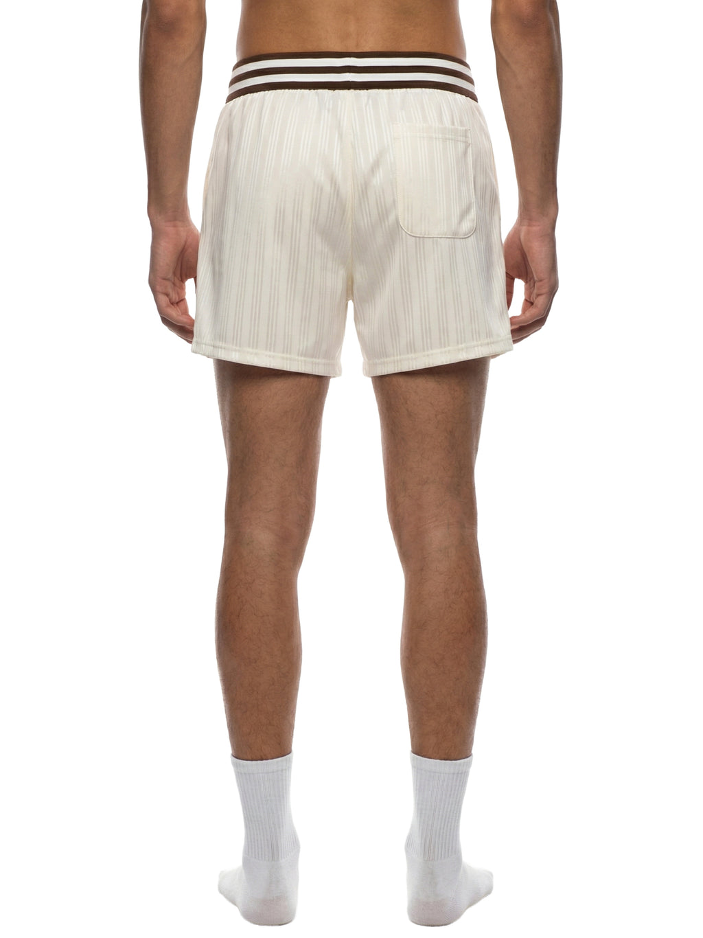 Diamond Unisex Striped Drawstring Shorts